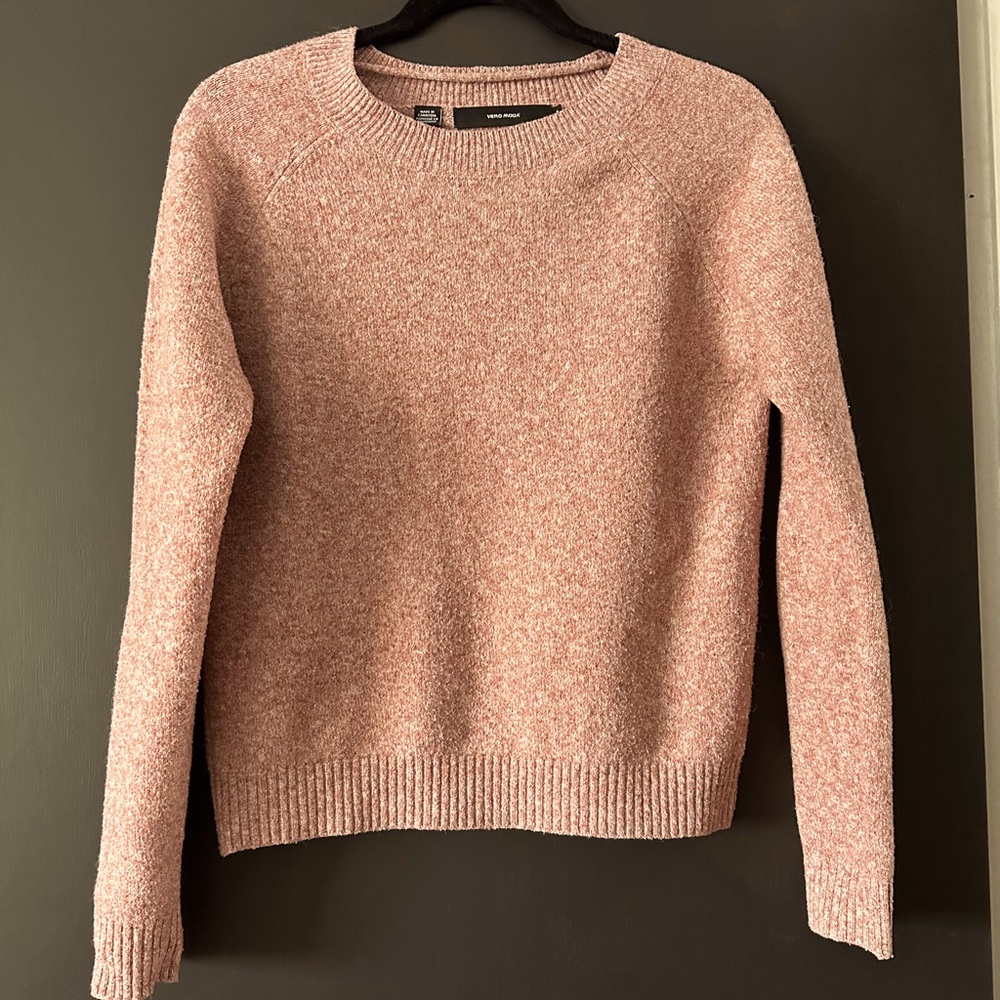 Vero Moda Doffy Pink Sweater - Size Small